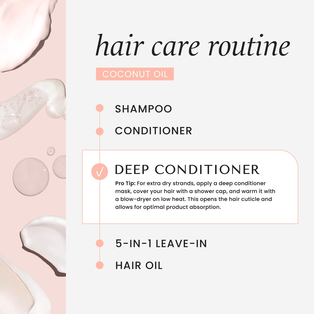 HASK dry shampoo being sprayed at roots to add instant lift and reduce oil