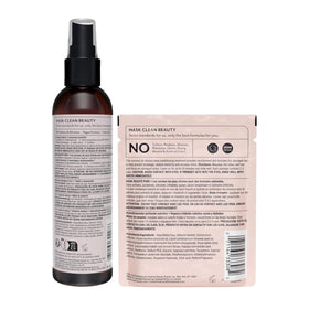 HASK coconut and argan oil ingredients near bottles emphasizing natural nourishment