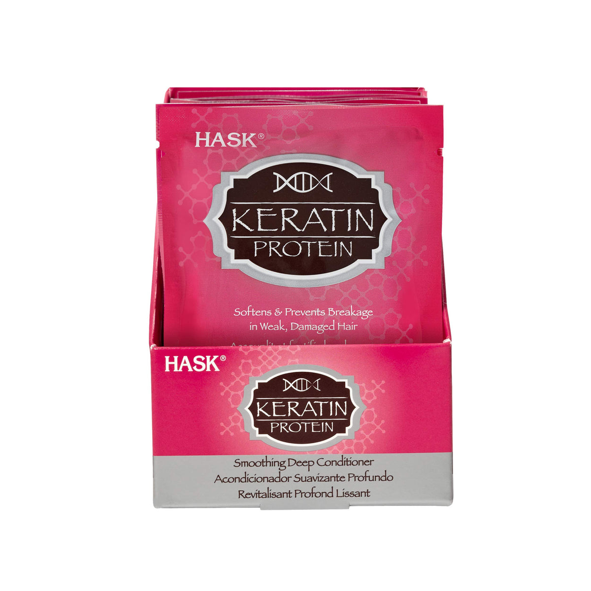 Back of HASK pack with directions and usage tips for optimal conditioning benefits