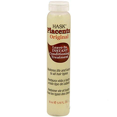 HASK front packaging display showing 18 vials and clear repair benefits