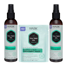 HASK front packaging showing label and duo kit benefits