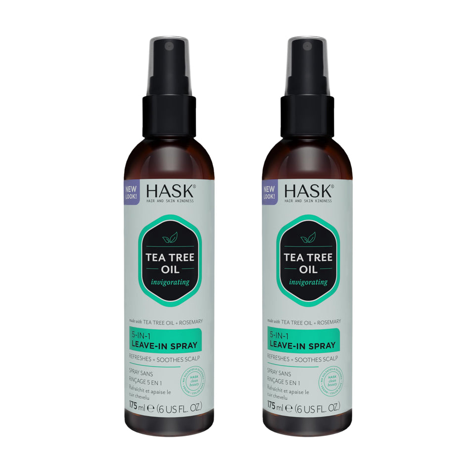 HASK front packaging showing 5-in-1 benefits and cooling scent