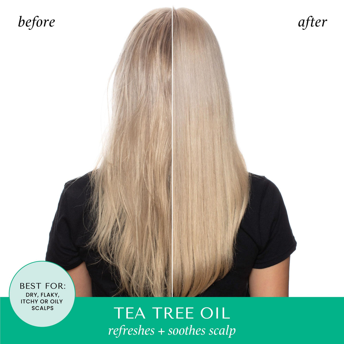 HASK conditioner cream texture on fingertips for detangling and softness