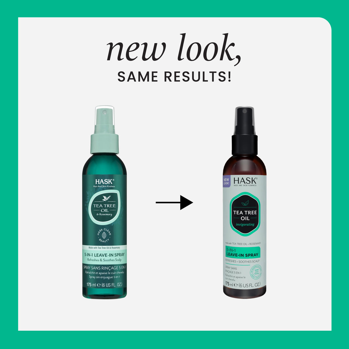 HASK spray action misting hair for easy, even application benefit