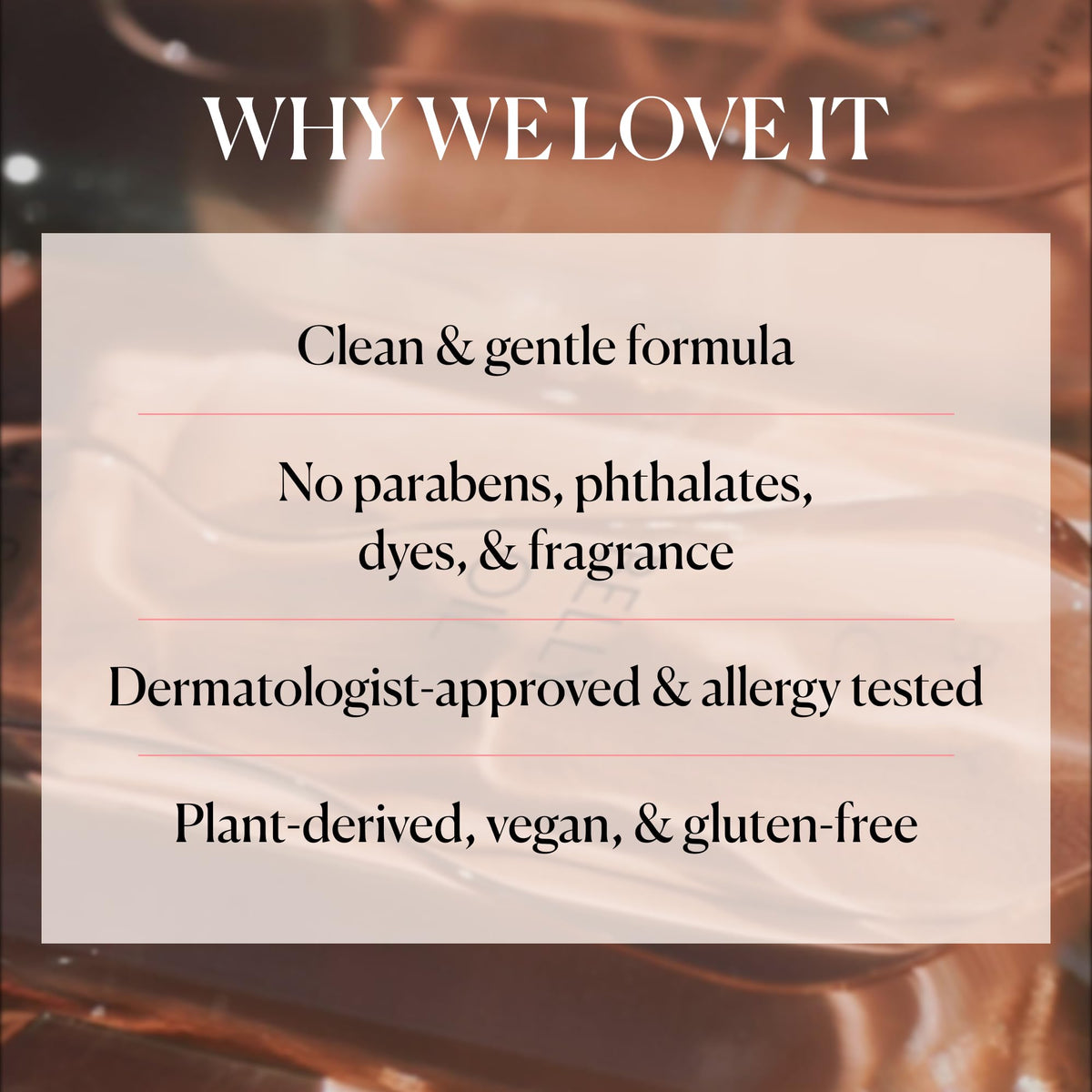 HATCH label close-up displaying plant-based ingredients and purity benefit