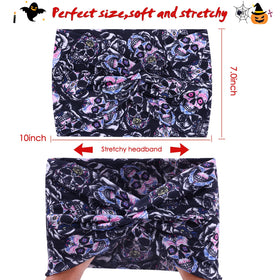 HAUHC close-up of skull print pattern highlighting fabric detail and bold contrast for eye-catching costume accents