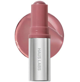 HAUS LABS BY LADY GAGA front packaging showing Glassy Hibiscus and benefits