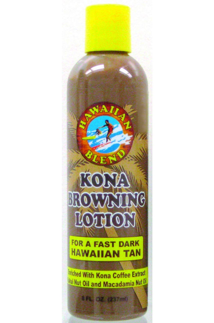 Hawaiian Blend front bottle view showing product labeling and benefits