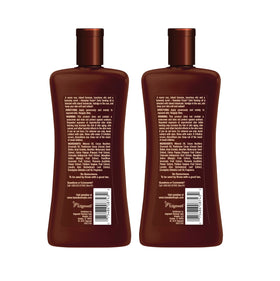 Hawaiian Tropic bottle beside after-sun lotion suggesting pairing for longer-lasting tan