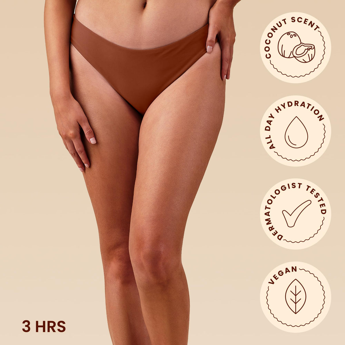 Hawaiian Tropic in beach bag lifestyle shot shows travel-ready convenience