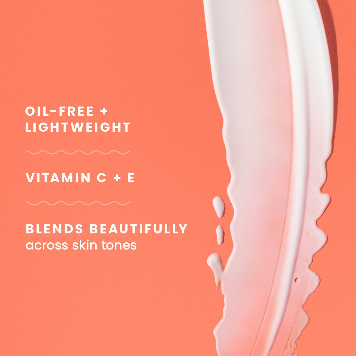Hawaiian Tropic applied on arm demonstrating quick absorption and soft glow