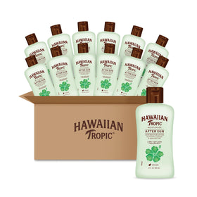 Hawaiian Tropic front packaging showing lime coolada mini bottles and travel convenience