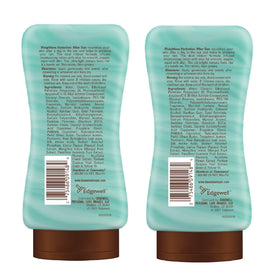 Hawaiian Tropic on beach towel showing post-sun moisturizing use