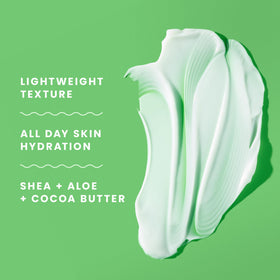 Hawaiian Tropic lotion applied to arm demonstrating quick absorption