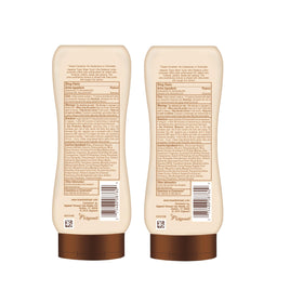 Hawaiian Tropic sunscreen used at beach offering water resistant sun protection
