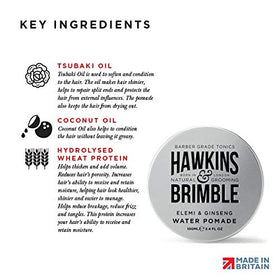 Hawkins & Brimble applied on hand demonstrating smooth application and control benefit