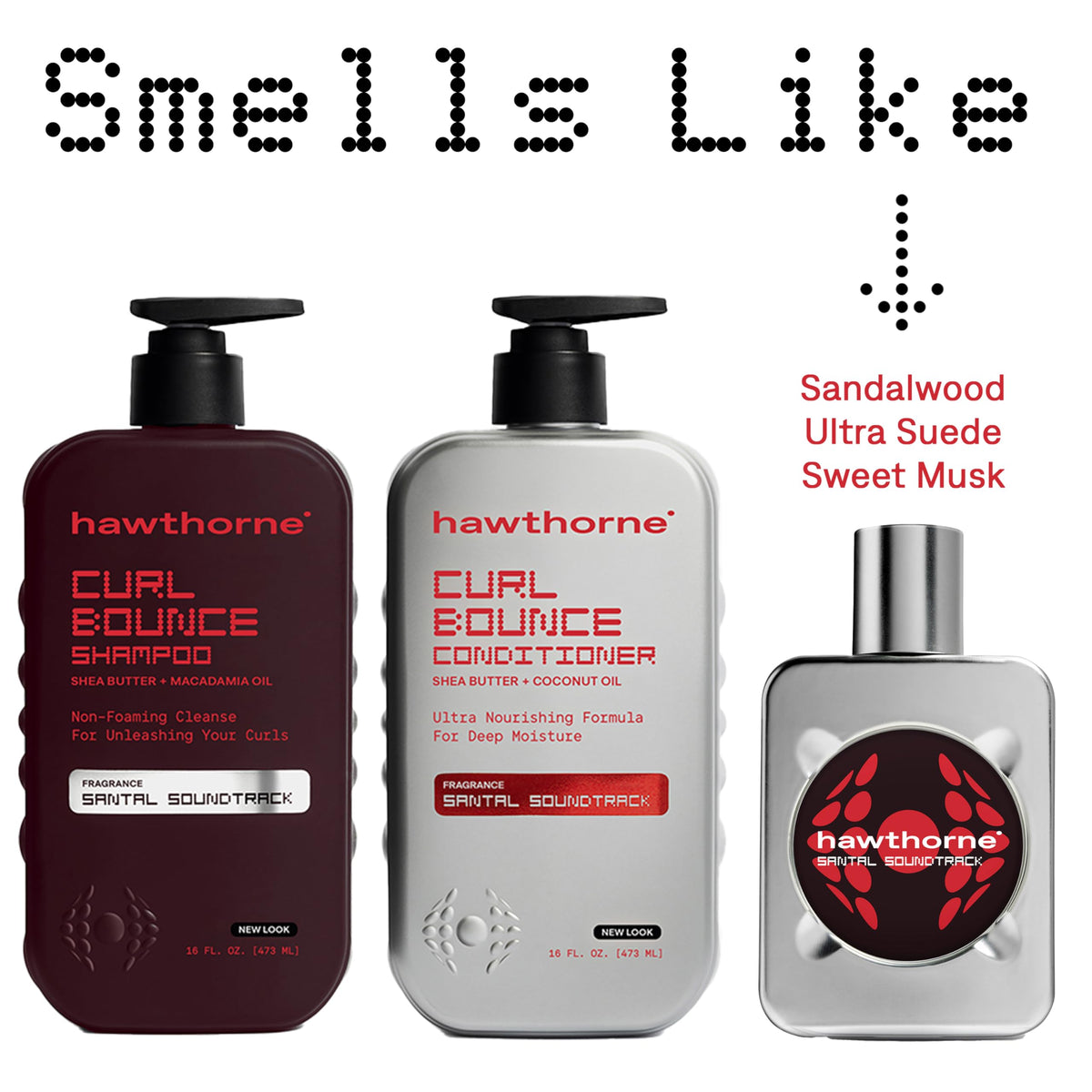 Hawthorne shampoo being applied in shower demonstrating gentle cleanse