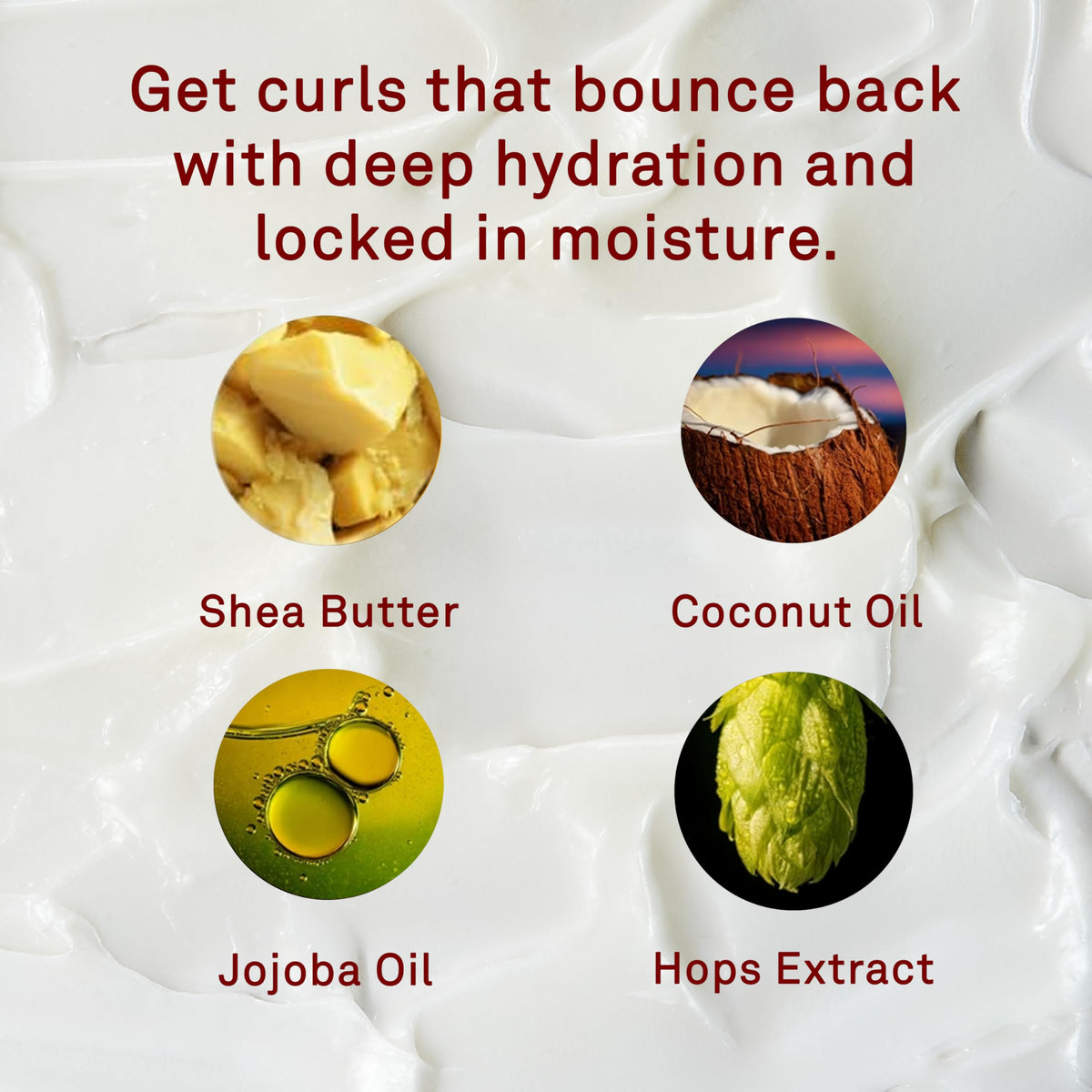 Hawthorne shampoo texture close-up showing low-lather hydrating formula