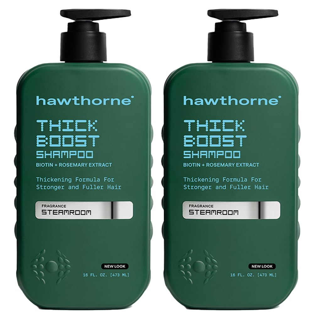 Hawthorne front packaging showing two 16 fl oz bottles and eucalyptus-mint scent benefit