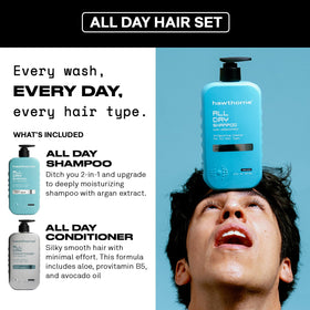 Hawthorne shampoo dispensing texture for gentle cleansing benefit