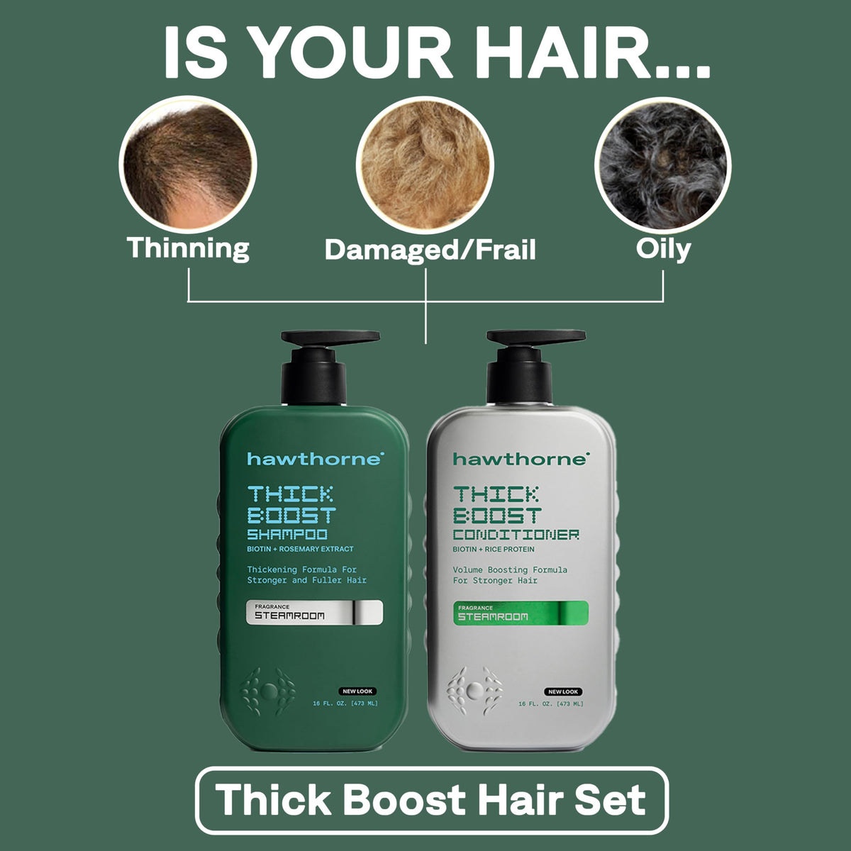 Hawthorne pump dispensing shampoo demonstrating easy, mess-free application