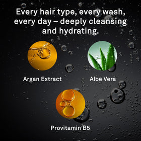 Hawthorne bottle in shower pouring, showing effective cleansing benefit