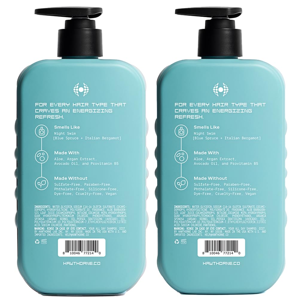 Hawthorne in bathroom setting suggesting daily routine and scent benefit