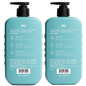 Hawthorne in bathroom setting suggesting daily routine and scent benefit