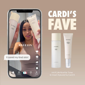 HAYEJIN texture pump dispensing milky toner cream for quick absorbs