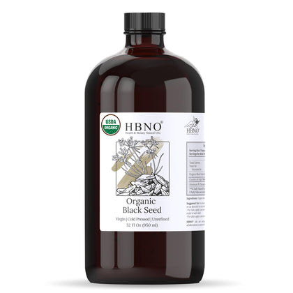 HBNO front glass bottle showing size and value packaging benefit