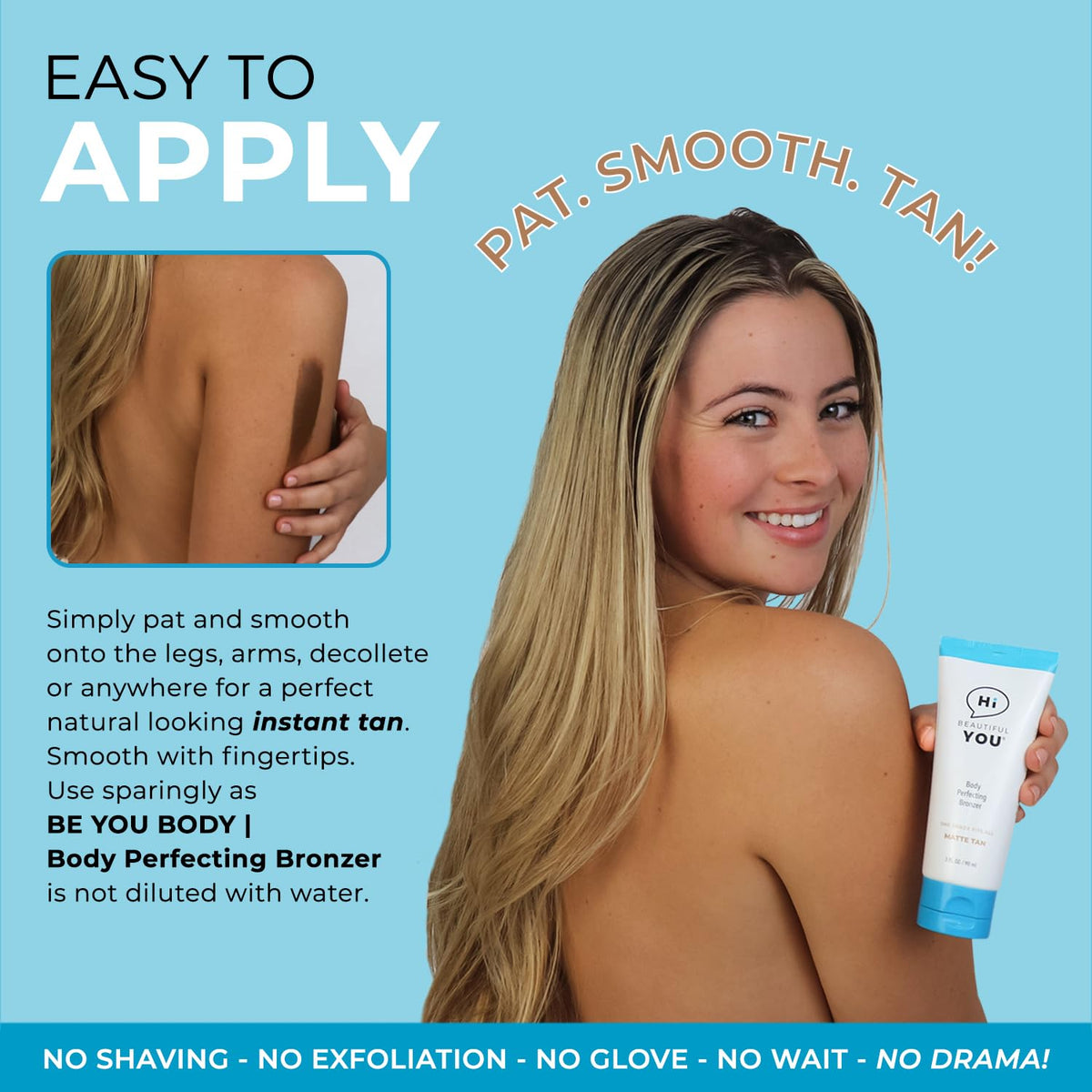 HBY label close-up highlighting key ingredients and skin-nourishing benefits
