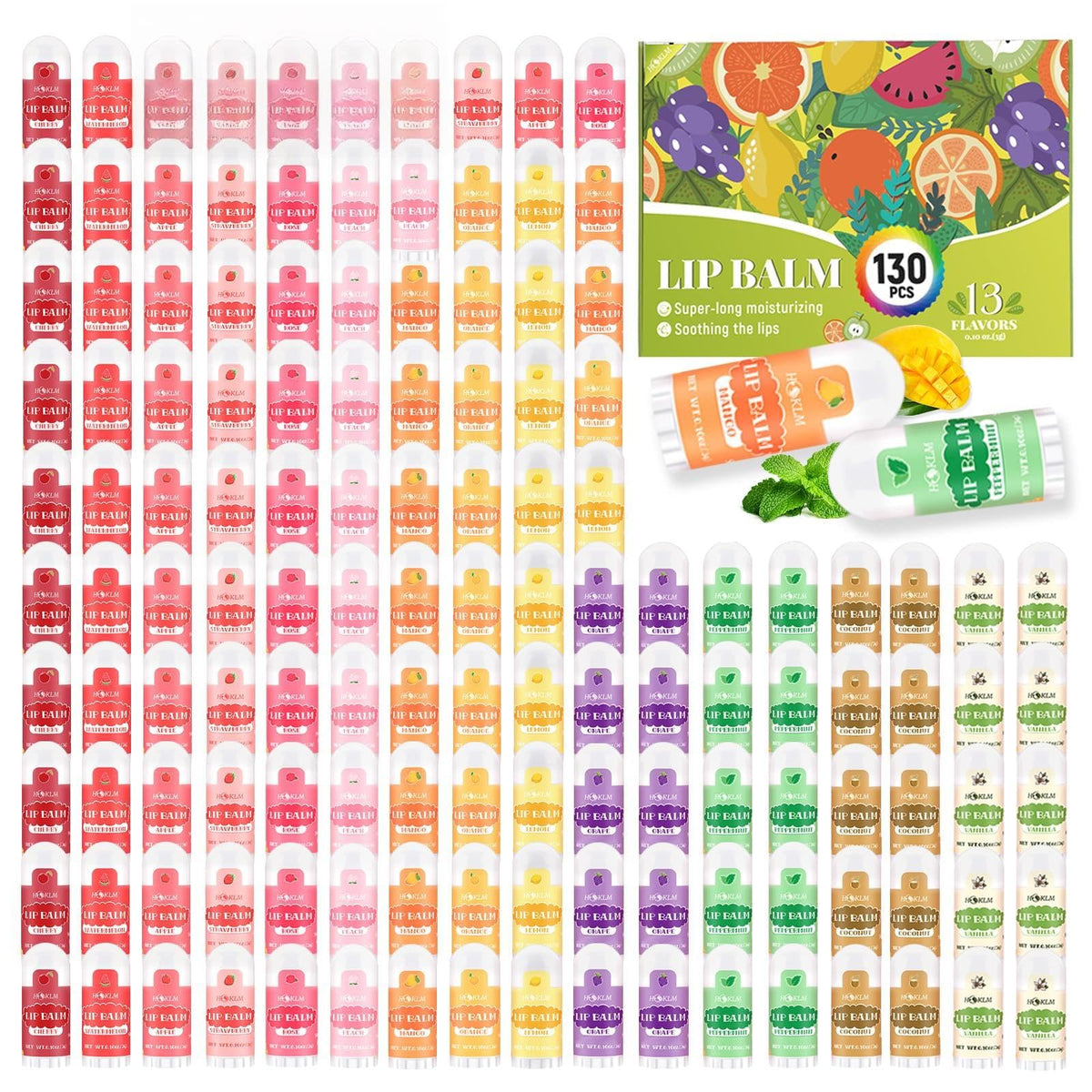 HCKLM front packaging showing full 130-pack and brand clarity, easy event preparation