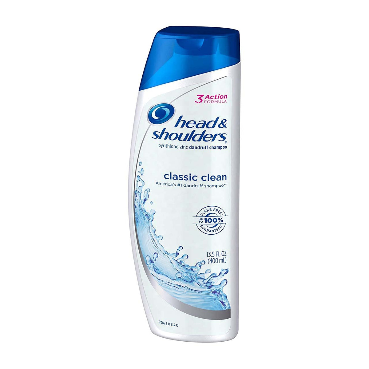 Head & Shoulders back label with ingredients and usage instructions for informed use