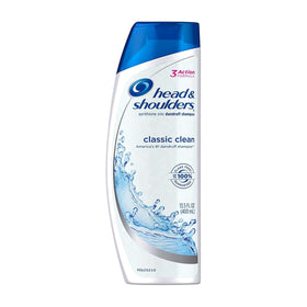 Head & Shoulders on bathroom shelf lifestyle scene suggesting everyday anti-dandruff care