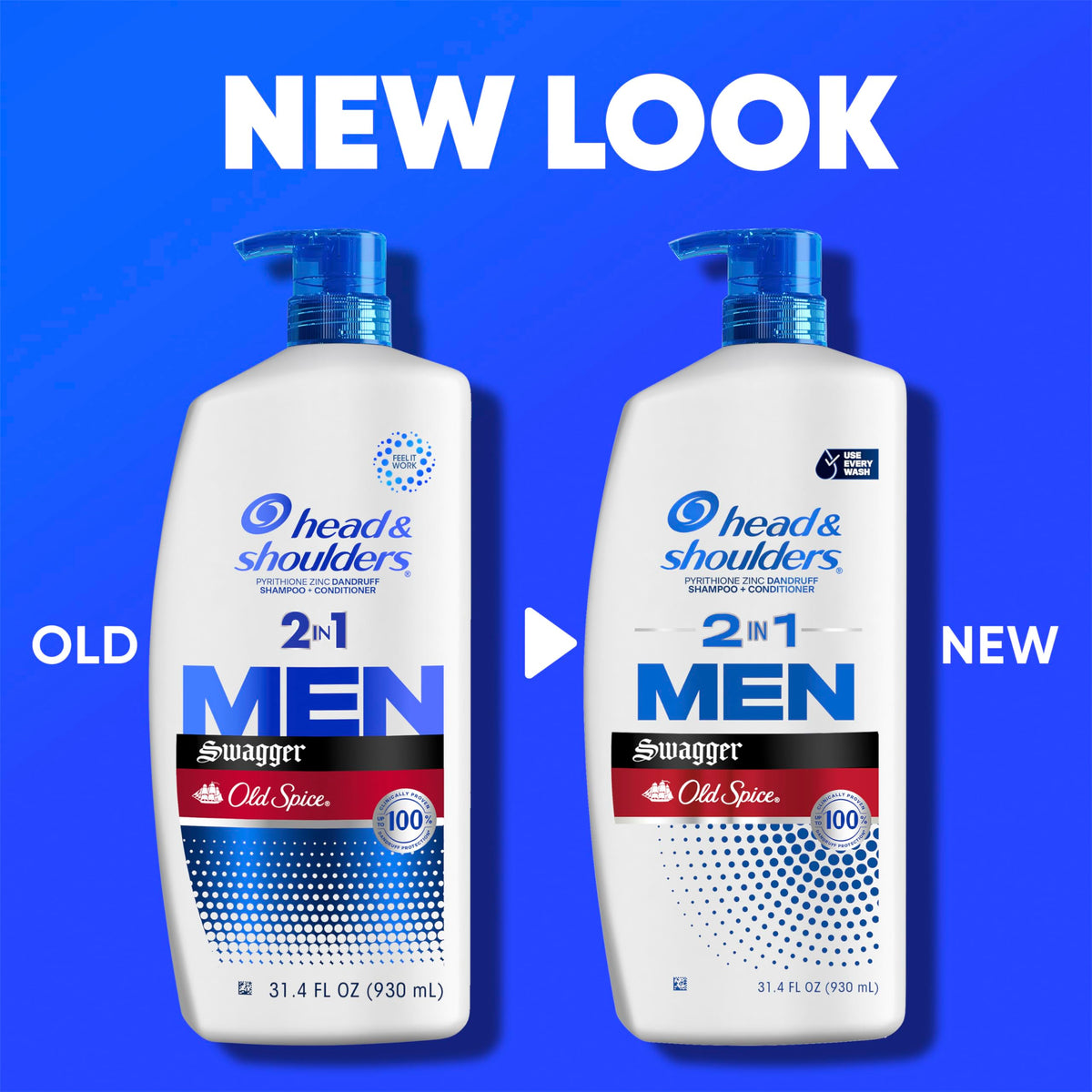 Head & Shoulders bottles on bathroom shelf signaling convenient everyday use