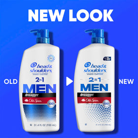 Head & Shoulders bottles on bathroom shelf signaling convenient everyday use