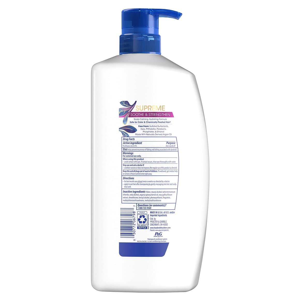 Head & Shoulders on bathroom shelf lifestyle showing daily routine convenience