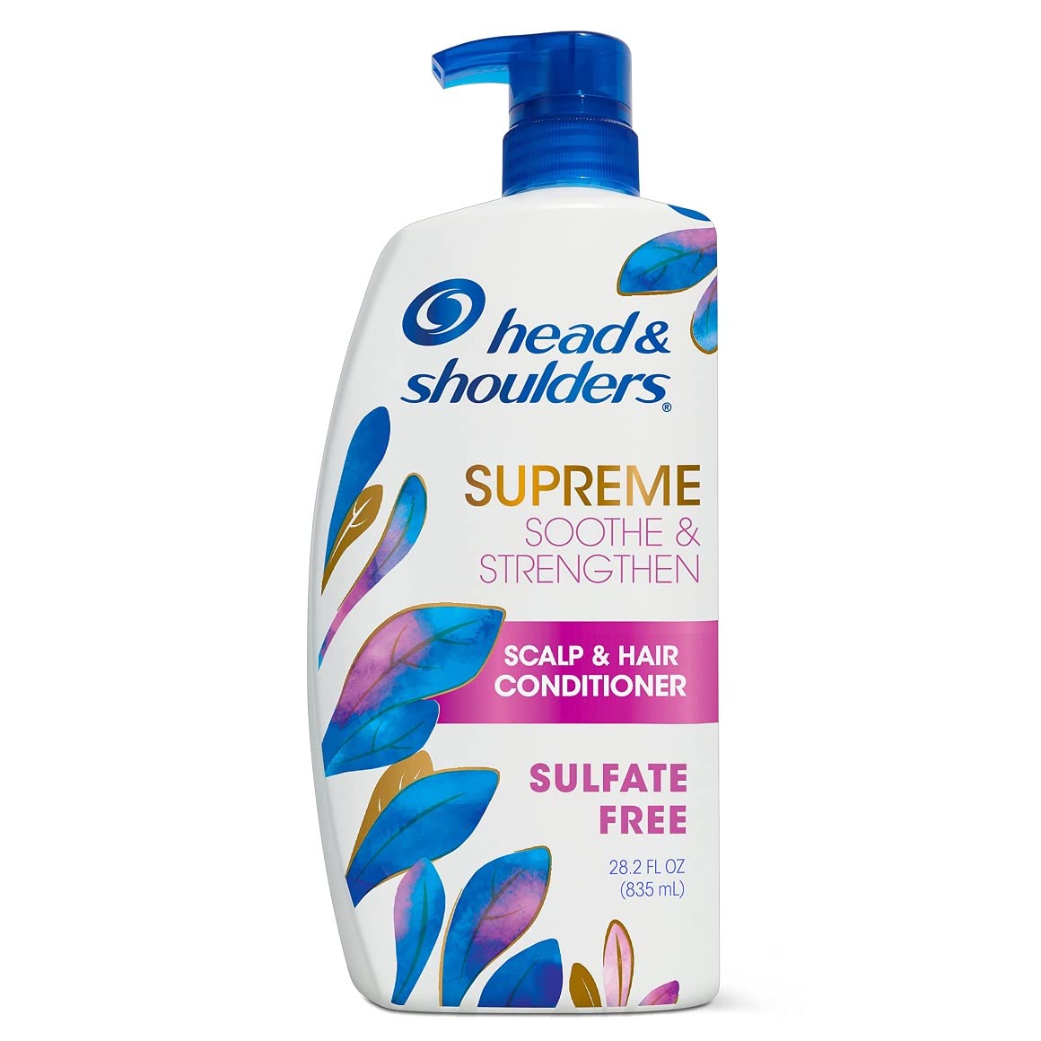 Head & Shoulders bottle front showing label and benefits for easy identification