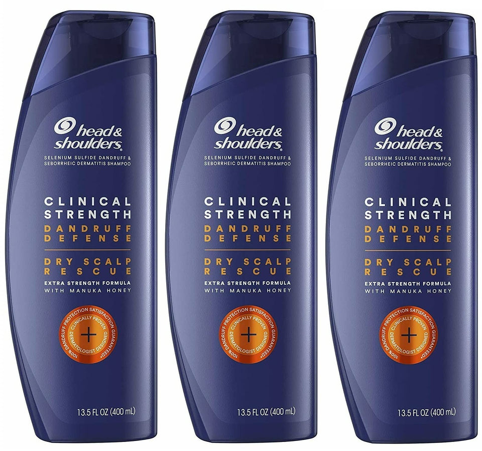 Head & Shoulders bottle front label showing product name and size for clarity and trust