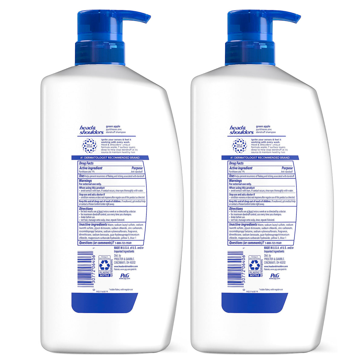 Head & Shoulders bottle on bathroom shelf showing storage and daily-use accessibility