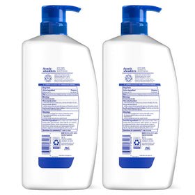 Head & Shoulders bottle on bathroom shelf showing storage and daily-use accessibility