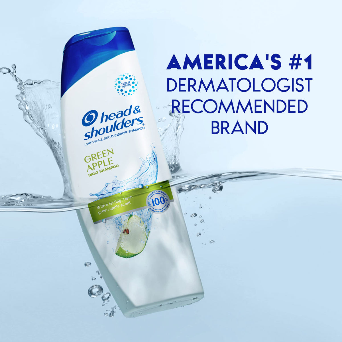 Head & Shoulders two 32.1 oz bottles side-by-side showing bulk value and supply