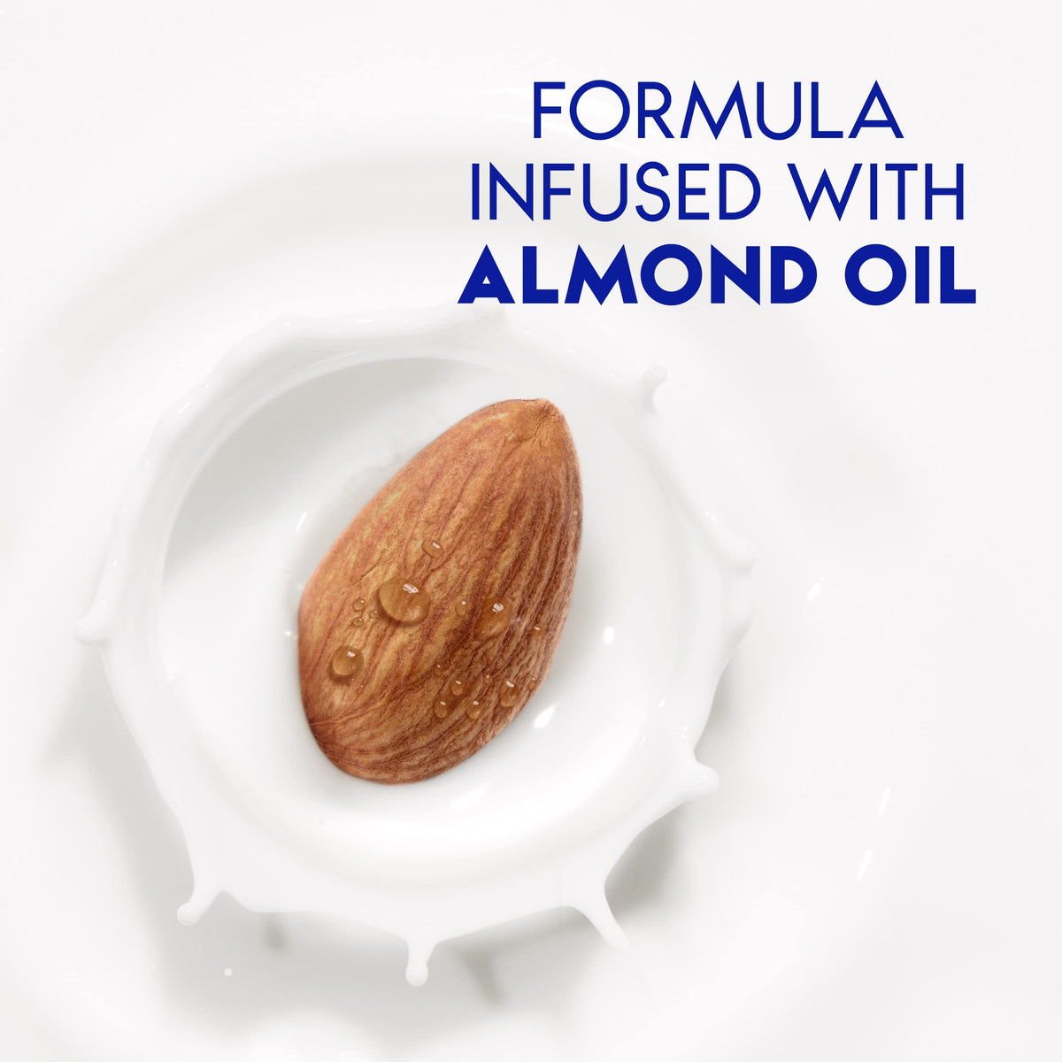 Almond oil ingredient close-up with Head & Shoulders to show hydrating benefit