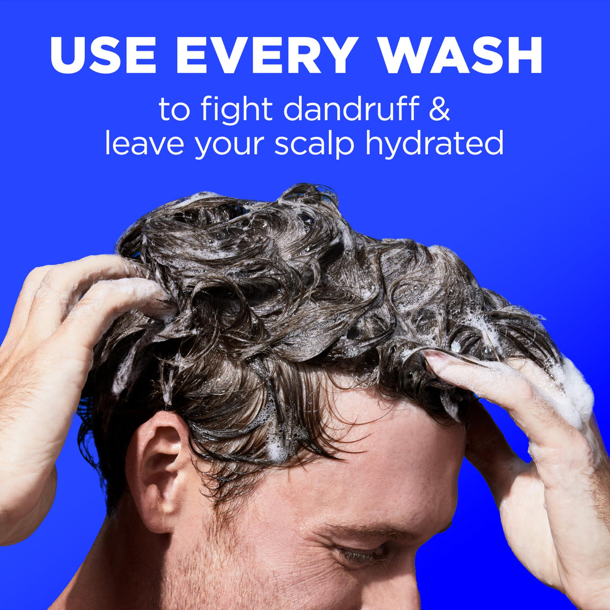 Head & Shoulders twin bottles side-by-side emphasizing value and convenience benefit