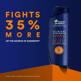 Two 3.5 fl oz Head & Shoulders bottles side-by-side to illustrate travel-friendly size
