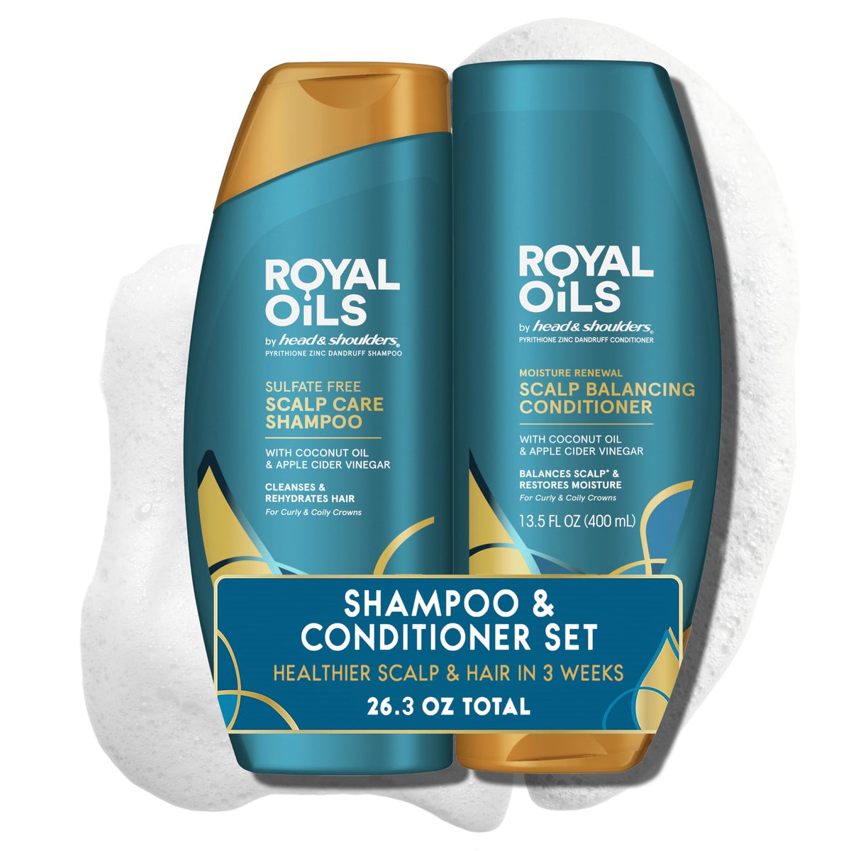 Head & Shoulders front packaging showing set and benefits