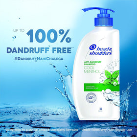 Head & Shoulders creamy shampoo lather close-up delivering deep scalp cleaning