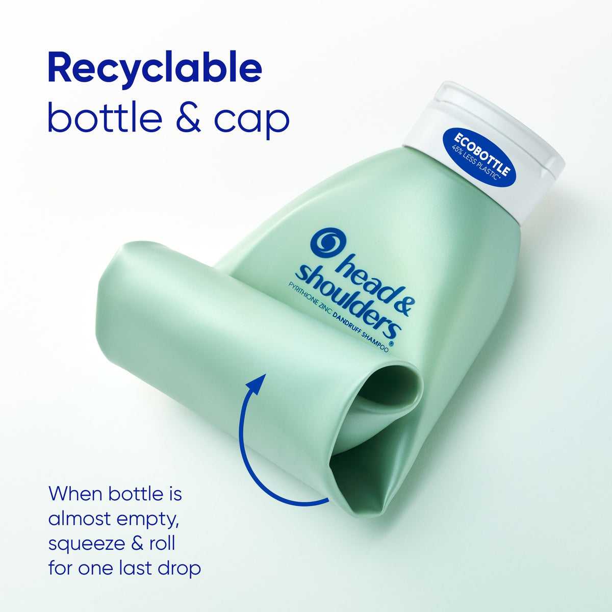 Head & Shoulders coconut water visual hinting at light scent and refreshing user experience
