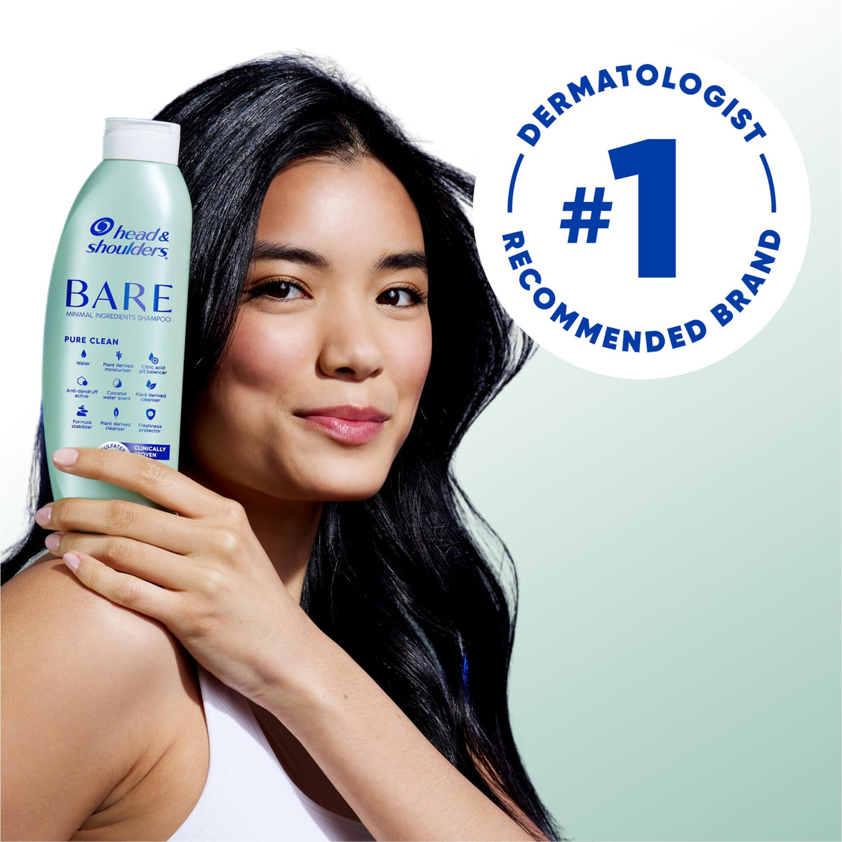 Head & Shoulders 2-in-1 lather close-up showing creamy foam and gentle cleansing performance
