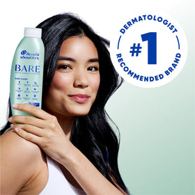 Head & Shoulders 2-in-1 lather close-up showing creamy foam and gentle cleansing performance